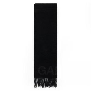 가니 프린지 울 머플러 BLACK A3905099