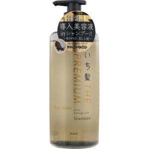 이치카미 더 프리미엄 엑스트라 데미지 케어 샴푸 (샤이니 모이스트) 펌프 480mL