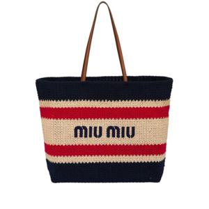미우미우 토트백 5BG228VOOO2DO3 multicolour
