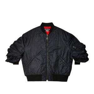 준야와타나베 릴랙스 핏 봄버 재킷 JNJ010 BLACK