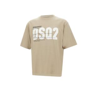 디스퀘어드2 반팔 티셔츠 S74GD1412 D20033800 Beige