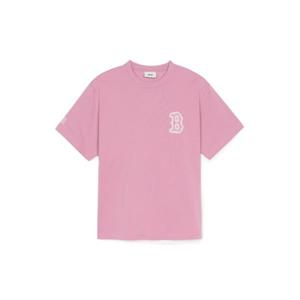 MLB  (3ATSB0353-43PKP) 공용 로고 오버핏 반팔 티셔츠