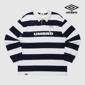 [엄브로] HBL 브리티시 캐주얼 럭비 긴팔 티셔츠 UQ121CTL21 DVY