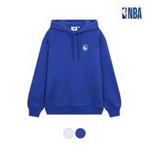 [엔비에이]공용 오버핏 팀 로고 백 레터링 후드 티셔츠 N251TH0