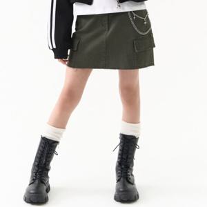 [더데이걸]카고 체인 스커트 TGWH25301 [모다아울렛 남양주점]
