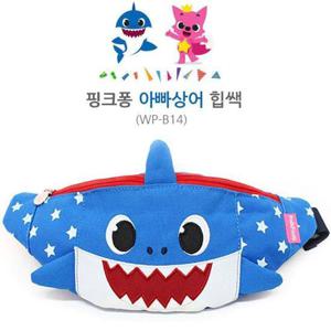 웰씨존 핑크퐁 아빠상어 힙색