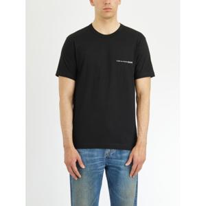 꼼데가르송 반팔 티셔츠 LFOT026S25BLACK Black