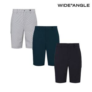 [와이드앵글] WMM25374 CO 써커 카고 하프팬츠