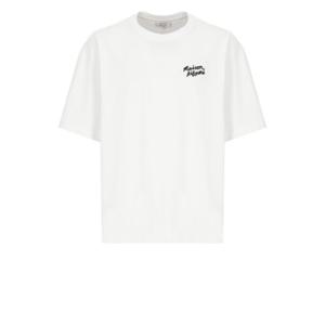 메종키츠네 반팔 티셔츠 OM00123 KJ0119M186 White