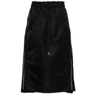 사카이 텍스처 미디 스커트 SCW204
