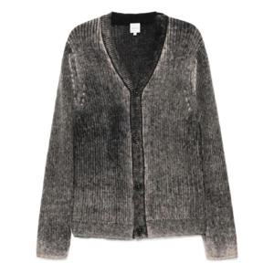 폴스미스 애시드 워싱 프린트 이펙트 가디건 M1R917YN02506