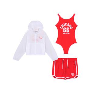 [엔비에이키즈(아동)]NBA LAL 여아 스윔 3셋업(K252ST730P)