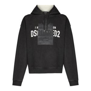디스퀘어드2 후드 티셔츠 S74GU0860S25599 900 Black