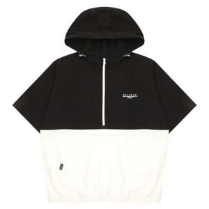 에꼴리에 세이브존03 5부 쿨스판 아노락 후드 점퍼 22B0103-BL