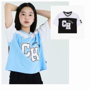 더데이걸 sh06 스포티 크롭 티 TGRA24305