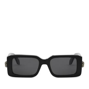 불가리 블랙 렉탱귤러 프레임 선글라스 BV40044I 01A BLACK 53