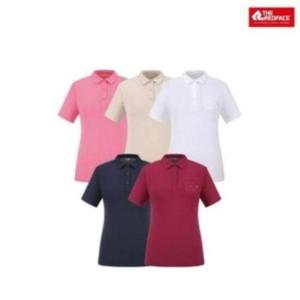 레드페이스 HC04 BM 써플 셔츠 칼라 하프우먼 티셔츠 REWFTSMBE350