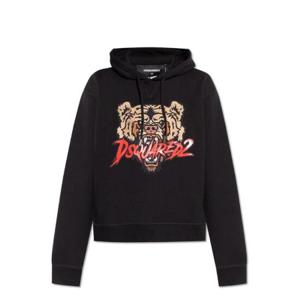 Dsquared2 로고 프린트 드로스트링 후드티 S75GU0548S25516 900 TP934682529