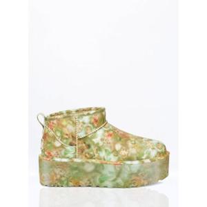 25 SS UGG Collina Strada 여성 미니 플랫폼 부츠 1170937 GRNF TP840477913