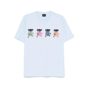 25 SS 폴스미스 테디 베어 프린트 티셔츠 M2R011RPP5131 TP438397074