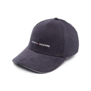 25 SS 타미힐피거 로고 자수 디테일 베이스볼 캡 모자 AM0AM10536 TP432339019