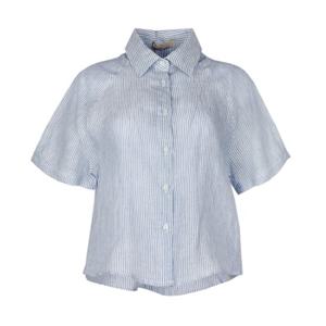 [파슨스] Stripe Linen Half Shirt [MSPR7BL02]
