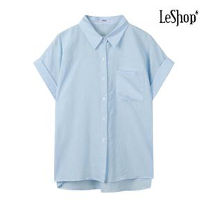 르샵  소매 롤링 포켓 셔츠 (BP5BL038A)