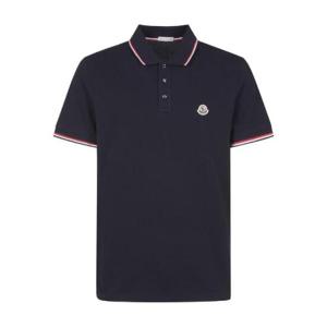 Moncler 로고 패치 반팔 폴로셔츠 918A7030084556 77X TP941502825