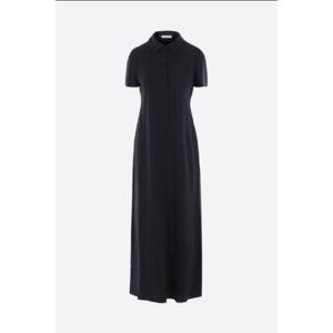 THE ROW Valenit long dress in silk blend 9064W3848BLK