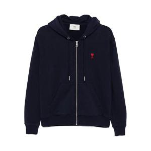AMI Paris 아미 드 꾀흐 후드 집업 H25BFUSW435730