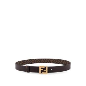 Fendi FF 버클 라운드 리버시블 벨트 7C0488ASIW F1Q1T TP941652910