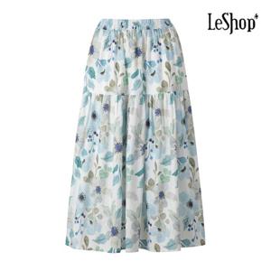 르샵  내추럴 블룸 롱 스커트 (BP6SK004A)