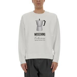 모스키노 후드 티셔츠 17060228 1001 WHITE