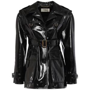 끌로에 Shiny coated cotton canvas jacket 82I-UWL043