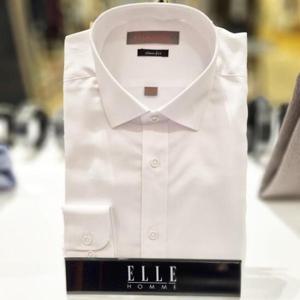 엘르옴므 E234S64581 화이트 긴소매셔츠