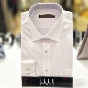 엘르옴므 EALPR74021 화이트 면100셔츠
