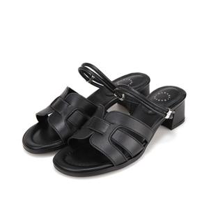 [바바라]바바라 양가죽 피셔맨 투웨이 뮬 여성샌들 4cm_AAH352