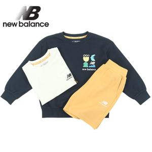 뉴발란스 키즈 피크닉 3PCS 반바지 세트(NK9YD2352U-59)_네이비