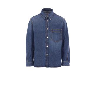지방시 긴팔 셔츠 BM615W516L401 BLUE