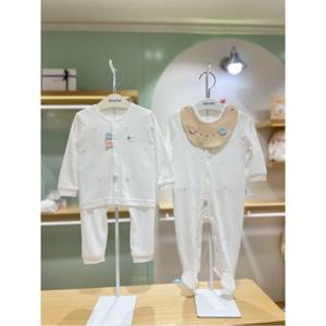 압소바HM (가을우주복)싹싹뱀부내의우주복(2벌세트)(25년FW) (Q2A2C10330)