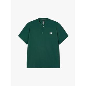 [휠라] FILA 남성용 테니스 헨리넥 티셔츠 FS2RSH2301MGRN-1