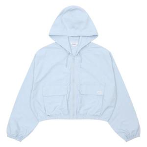 에꼴리에 sh06 후드 포켓 크롭점퍼9 24B01529