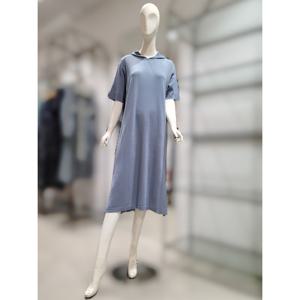[SI] SI후드 언발 롱 니트 원피스SGOCG0939b