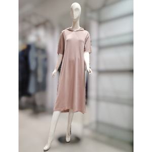 [SI] SI후드 언발 롱 니트 원피스SGOCG0939c