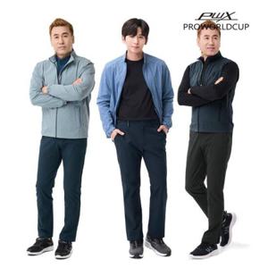 프로월드컵 HC10 프로월드컵 남성 밸트형 히든 밴딩 팬츠 Q123-7104