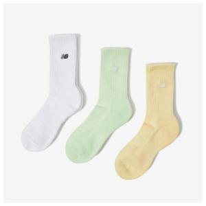 [뉴발란스]뉴발란스양말 KQJ NBGEEAP214-99 자수 장목양말 3Pack