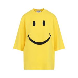 모스키노 반팔 티셔츠 252EV07175541 1027 YELLOW ORANGE
