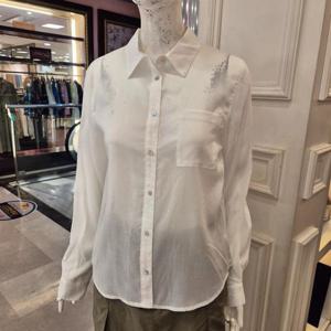 [BCBG] 올앤썬드리 가을25 텐셀 블라우스 A5F7B413