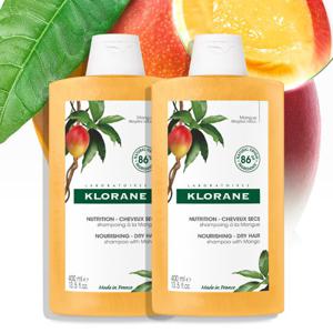 [클로란공식] 망고버터 손상모 샴푸 400ml 2개(손상개선)
