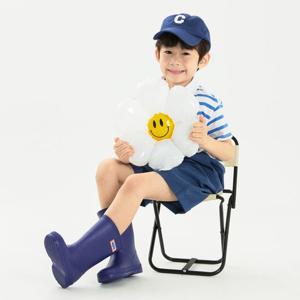 [네파 키즈]네파키즈 스퀘어 사이드 레인부츠 네이비 KJGEC03S-NVY